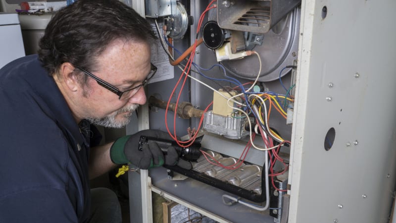 calls for professional heating repair or even a replacement part